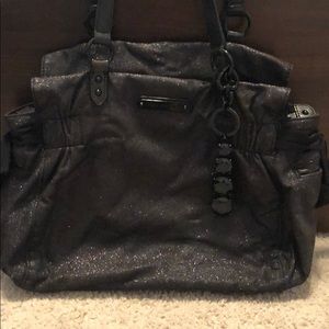 Extra sparkly Black Juicy Couture Purse